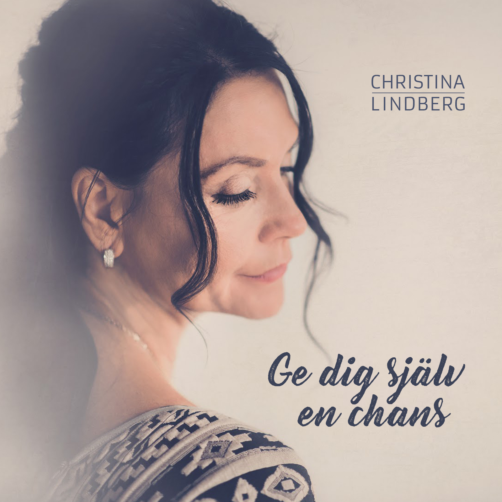 Christina Lindberg, Ge dig själv en chans, CD-omslag