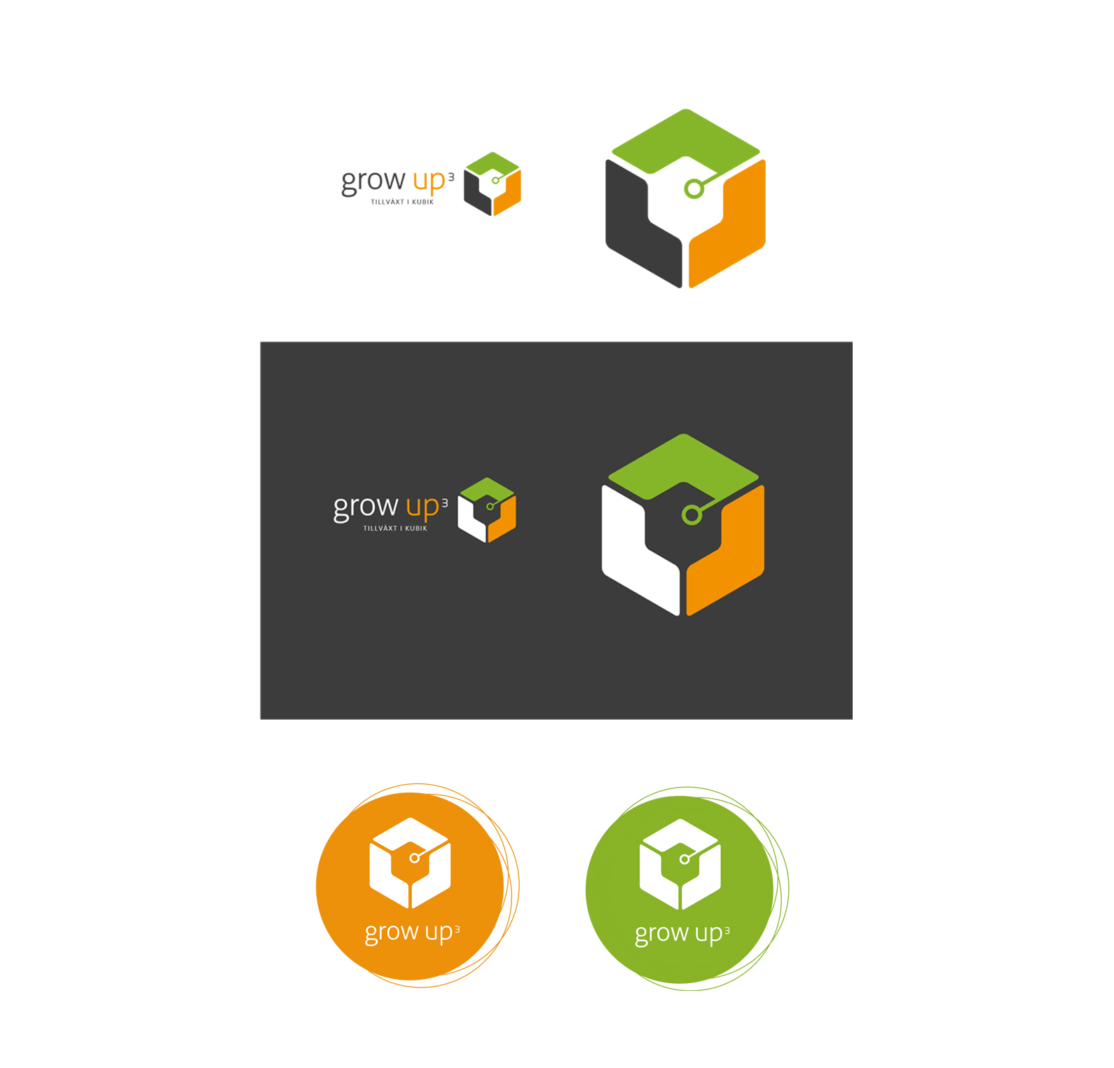 Grow up, Logotyp