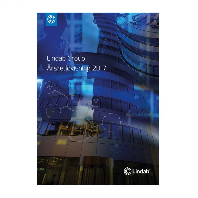Lindab omslag årsredovisning 2017