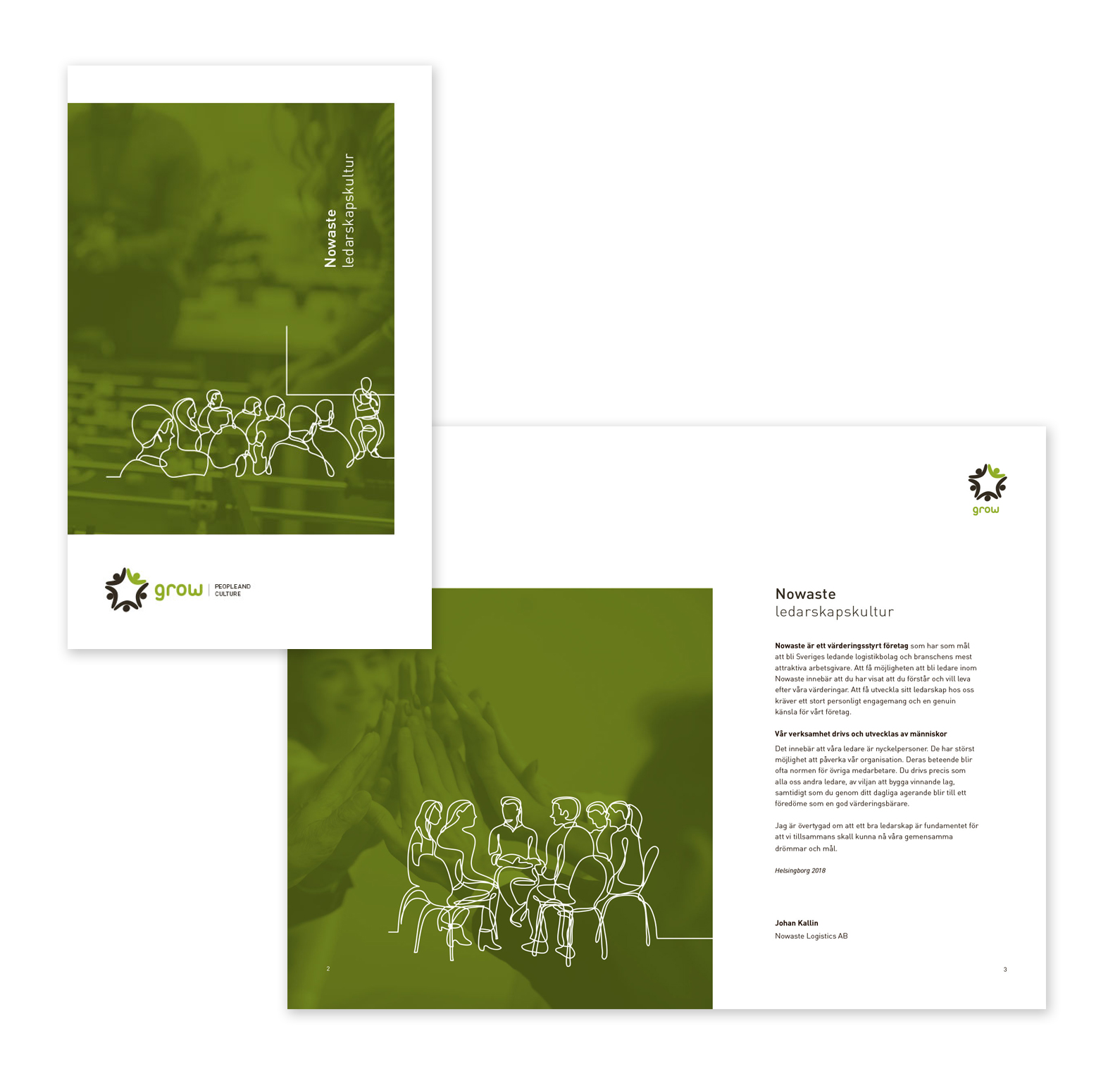 Nowaste / Grow, Ledarskapsutveckling, Folder