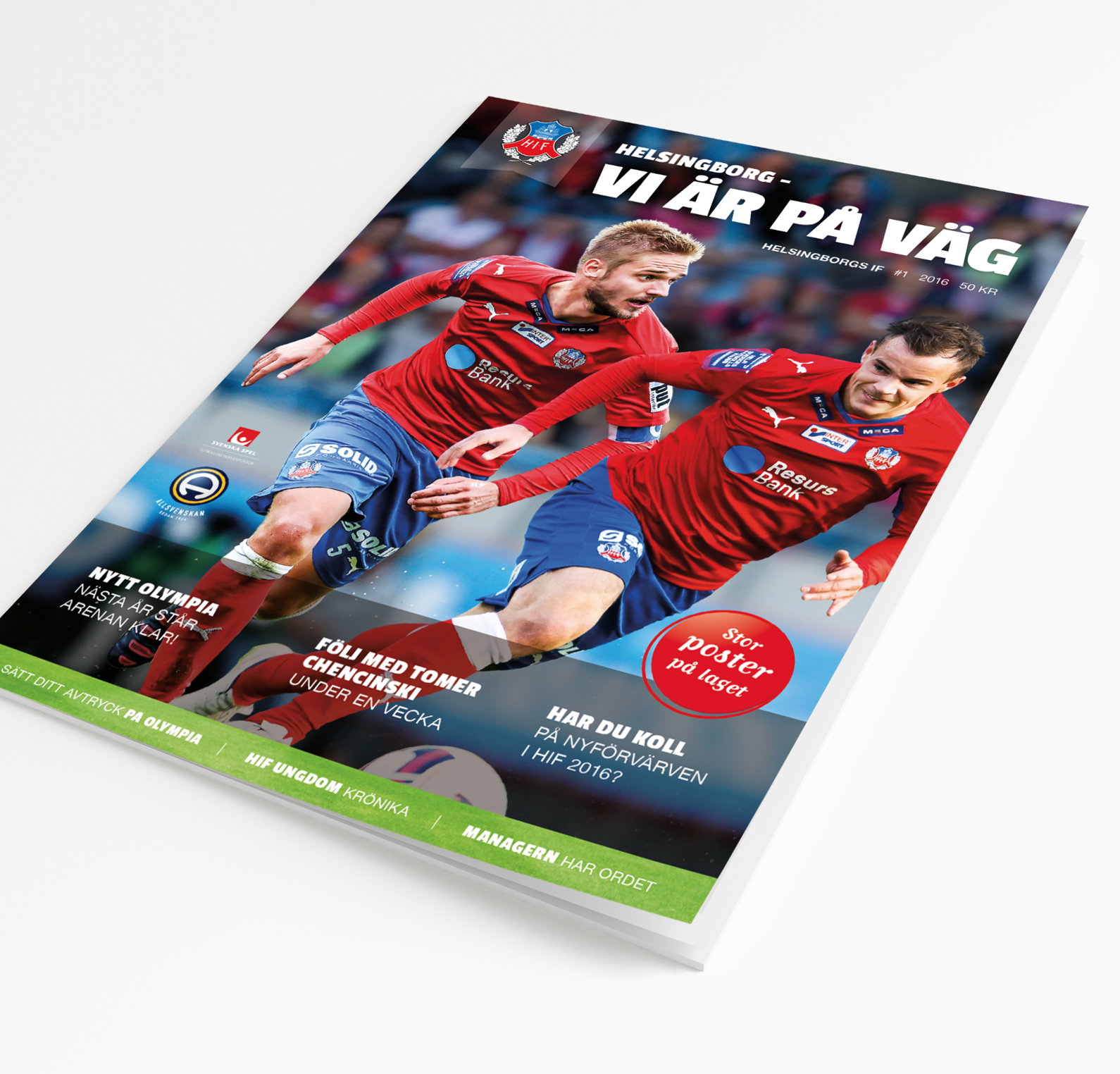 Helsingborgs IF, Magasin 2016