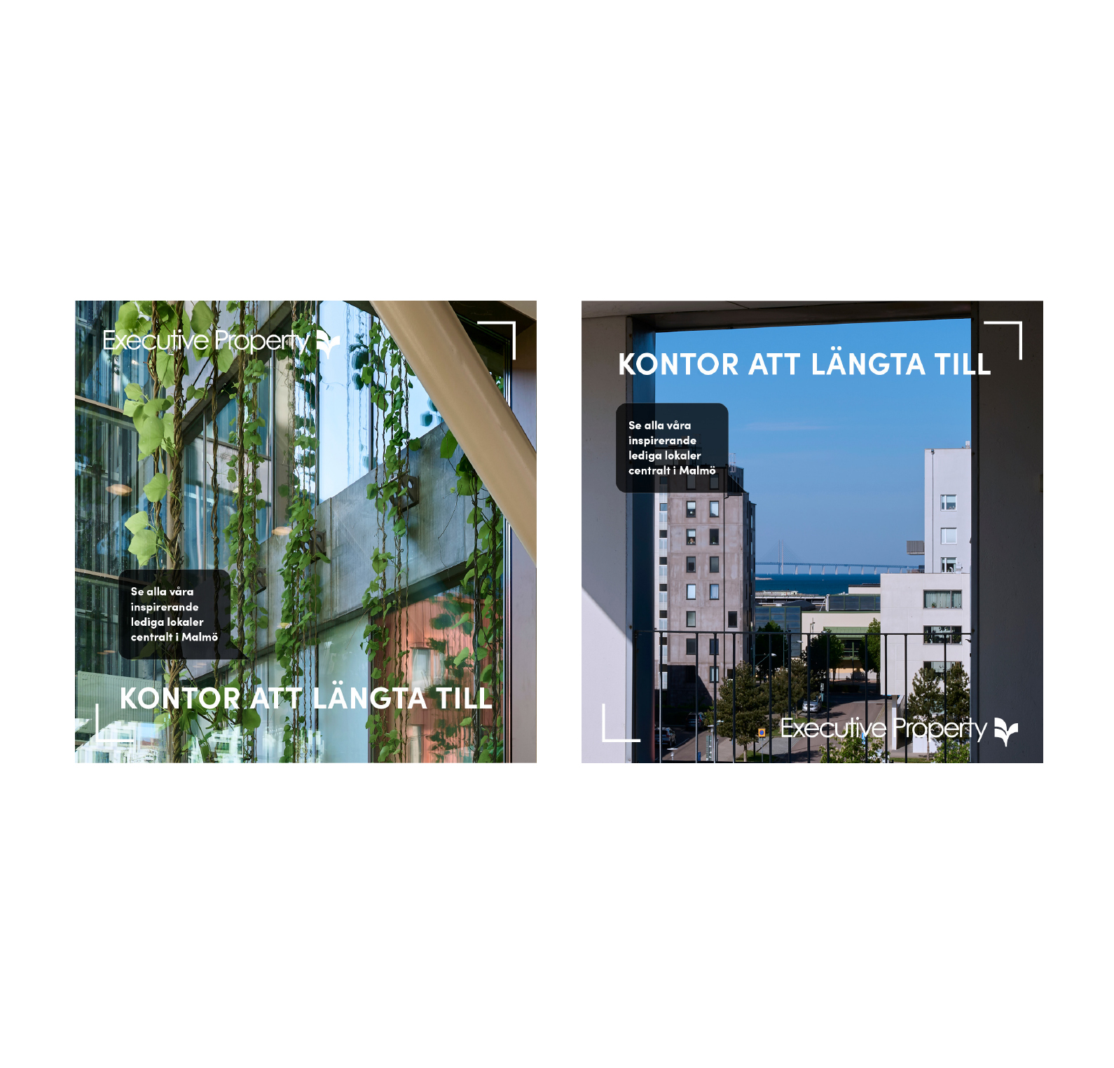 Executive Property. Digital annonsering/SoMe
