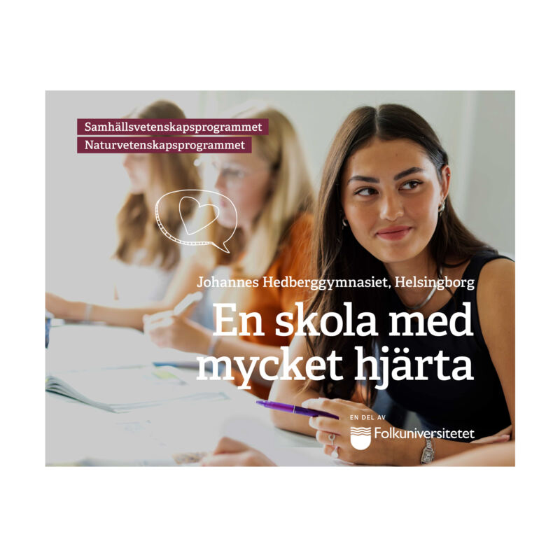 Johannes Hedberg-gymnasiet Backdrop mässa