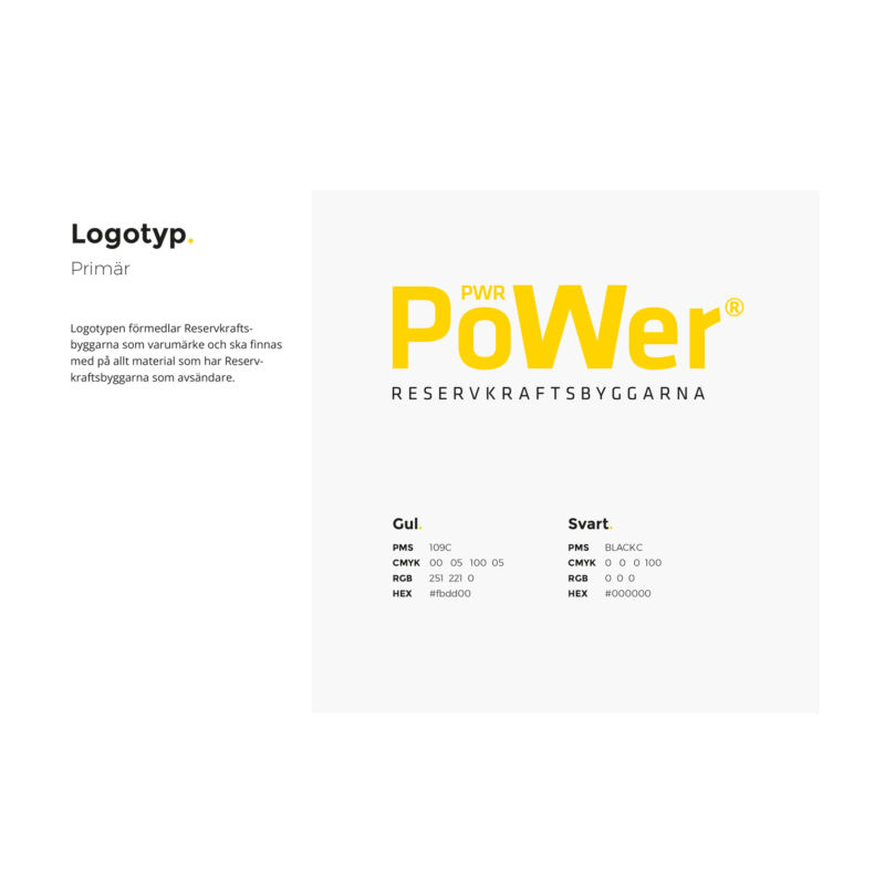 PWR Reservkraftbyggarna Redesign logo