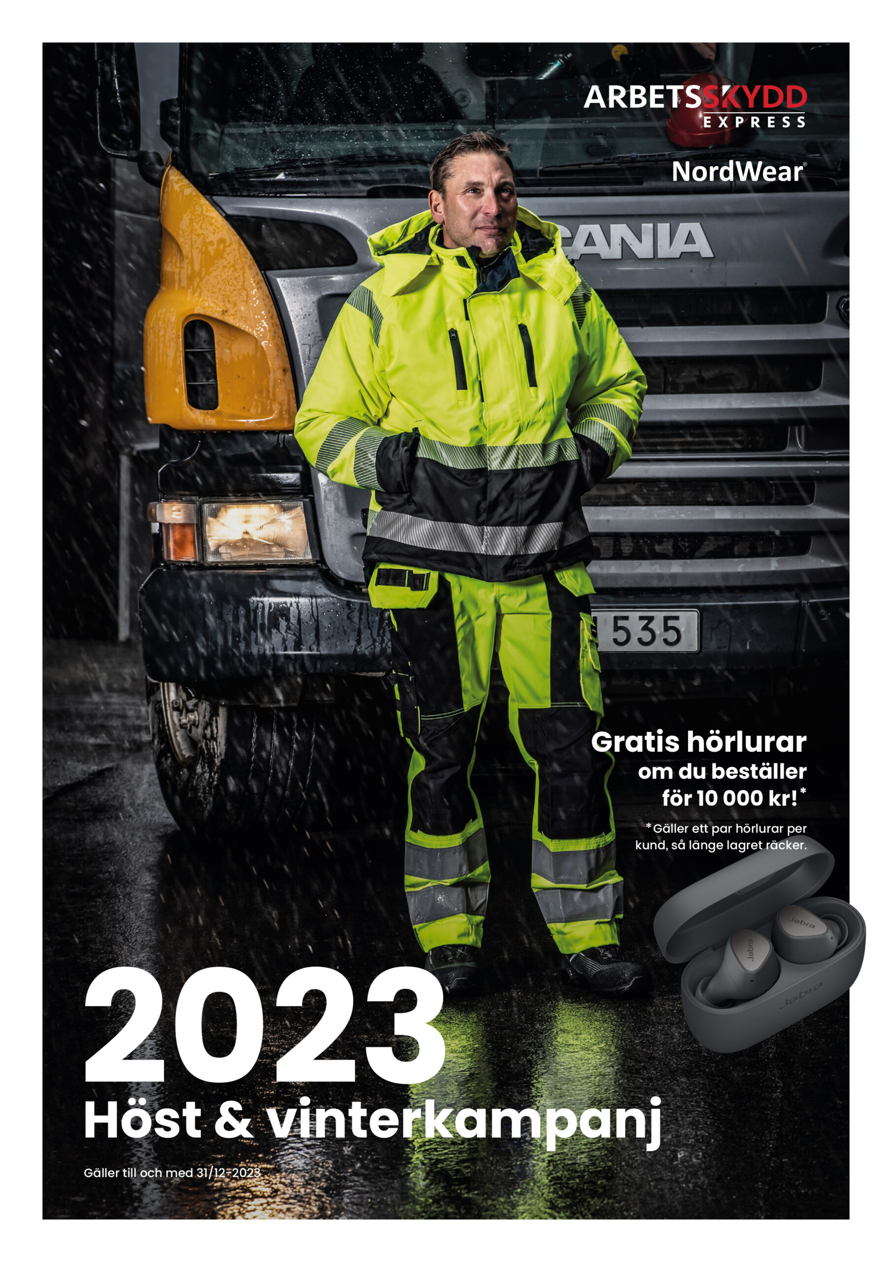 Arbetsskydd/Nordwear foldrar höst och vår. Gjort 3 st